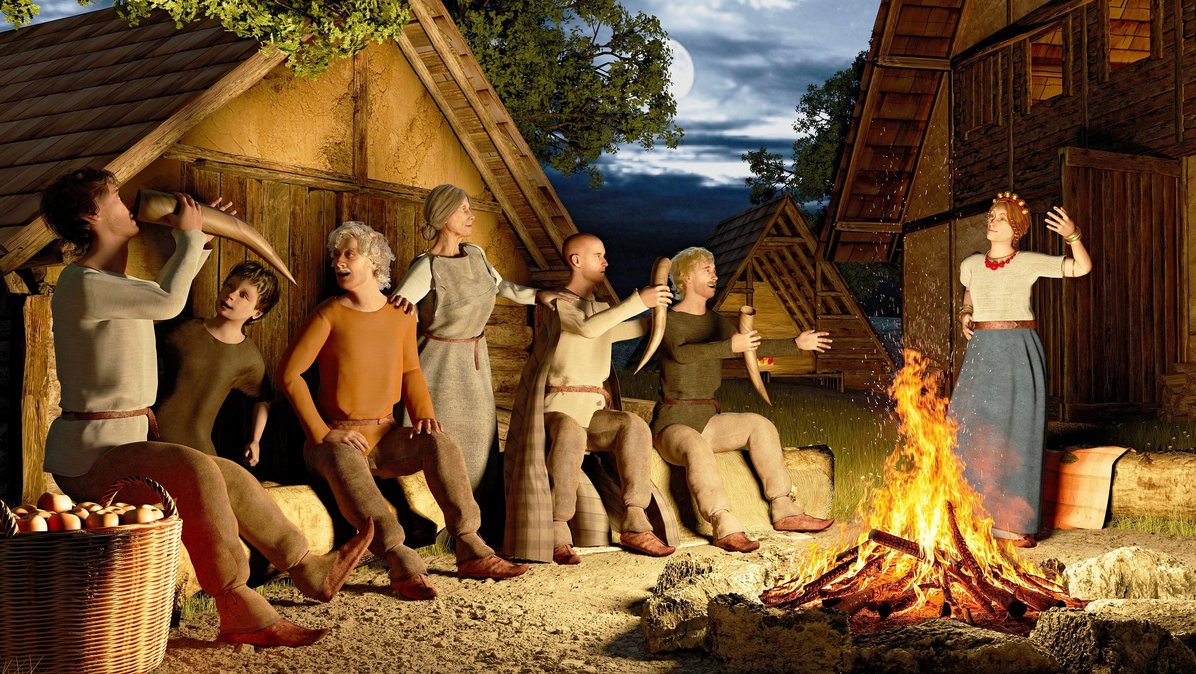 Frauengrab in Schöckingen